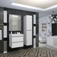 Товар: Тумба под раковину Opadiris Фреш 60 00-00007085 подвесная Белая - фото 6 Тумба под раковину Opadiris Фреш 60 00-00007085 подвесная Белая — фото 6, Мебель для ванной