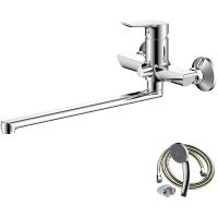 Смеситель для ванны Olive's Sevilla 20221SV универсальный Хром — фото 2, Смеситель для ванны