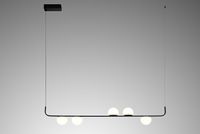 Товар: Подвесной светильник Artelamp Poplar A2174SP-5BK Белый Черный - фото 2 Подвесной светильник Artelamp Poplar A2174SP-5BK Белый Черный — фото 2, Подвесные светильники