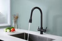 Товар: Смеситель для кухни Paulmark Lange La214212-418 Черный металлик - фото 4 Смеситель для кухни Paulmark Lange La214212-418 Черный металлик — фото 4, Смесители