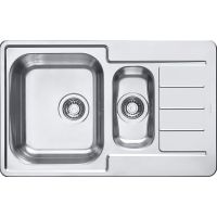 Кухонная мойка Alveus Line Maxim 70 SAT-90 790x500 1089614 Сатинированная сталь — фото 1, Кухонные мойки