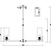Люстра Maytoni Modern Fortano MOD089PL-10BS Белая Латунь — фото 5, Люстры