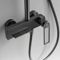 Товар: Душевая система Black&White Universe UK9900MG 9900MG Gun Metal - фото 8 Душевая система Black&White Universe UK9900MG 9900MG Gun Metal — фото 8, Душевое оборудование. Душевая программа