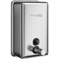 Товар: Диспенсер жидкого мыла WasserKRAFT K-10099 Хром матовый - фото 1 Диспенсер жидкого мыла WasserKRAFT K-10099 Хром матовый — фото 1, Диспенсеры для жидкого мыла