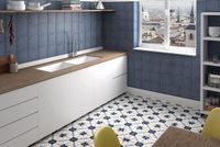 Товар: Керамический декор Equipe Art Nouveau Arcade Blue 20х20 см - фото 2 Керамический декор Equipe Art Nouveau Arcade Blue 20х20 см — фото 2, Керамическая плитка