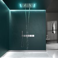 Душевая система Timo Petruma SX-5229/00SM с термостатом Хром — фото 2, Встраиваемые душевые комплекты