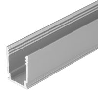 Товар: Профиль алюминиевый Arlight 021554 накладной Серебристый - фото 1 Профиль алюминиевый Arlight 021554 накладной Серебристый — фото 1, Профили для светодиодных лент