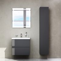 Товар: Тумба под раковину AM.PM Gem 60 M90FHX06022GM подвесная Графит матовый - фото 8 Тумба под раковину AM.PM Gem 60 M90FHX06022GM подвесная Графит матовый — фото 8, Мебель для ванной