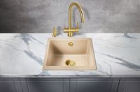 Товар: Кухонная мойка Milacio Leon 45 Cuarzo MC.77094 Бежевая - фото 4 Кухонная мойка Milacio Leon 45 Cuarzo MC.77094 Бежевая — фото 4, Кухонные мойки