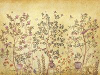 Товар: Фреска Ortograf Silver&Gold 32812 Фактура флок FLK Флизелин (3,6*2,7) Желтый/Разноцветный, Деревья/Цветы/Птицы - фото 2 Фреска Ortograf Silver&Gold 32812 Фактура флок FLK Флизелин (3,6*2,7) Желтый/Разноцветный, Деревья/Цветы/Птицы — фото 2, Фрески