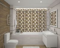 Керамическая плитка Laparet Village беж микс настенная 34007 25х50 см — фото 2, Керамическая плитка