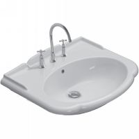 Раковина Globo Paestum 71 PA006.BI*1 Белая — фото 1, Раковины