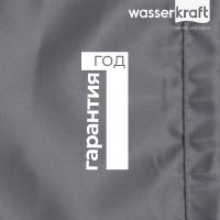 Товар: Штора для ванны WasserKRAFT Oder 200х200 SC-30502 Серая - фото 5 Штора для ванны WasserKRAFT Oder 200х200 SC-30502 Серая — фото 5, Аксессуары для туалета