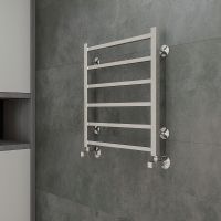 Водяной полотенцесушитель Terminus Ватикан П6 500x600 4670078544025 Хром, нижнее подключение, G 1/2" ВР — фото 3, Водяные полотенцесушители