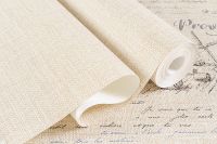 Обои Артекс The Best 3 10547-02 Винил на флизелине (1,06*10,05) Бежевый, Однотонный/Рогожка — фото 5, Обои для стен