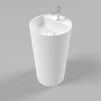 Товар: Раковина Whitecross Pantheon 43 0708.043043.200 Белая матовая - фото 3 Раковина Whitecross Pantheon 43 0708.043043.200 Белая матовая — фото 3, Раковины