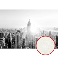 Фреска Ortograf Небоскребы 30442 Фактура флок FLK Флизелин (4*2,7) Серый, Город — фото 1, Фрески