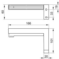 Держатель туалетной бумаги Keuco Edition 90 Square 19162 010000 Хром арт-19162010000 — фото 4, Держатели туалетной бумаги