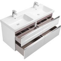 Товар: Тумба под раковину Roca The Gap 120 ZRU9307637 подвесная Белый глянец - фото 3 Тумба под раковину Roca The Gap 120 ZRU9307637 подвесная Белый глянец — фото 3, Мебель для ванной