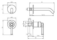 Товар: Смеситель для раковины Migliore Ermitage Mini 30849 Черный матовый - фото 4 Смеситель для раковины Migliore Ermitage Mini 30849 Черный матовый — фото 4, Смесители