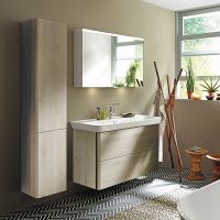 Тумба с раковиной Burgbad Iveo 120 SFEN120F2835G0161C0001*1 подвесная Дуб меринос — фото 4, Мебель для ванной