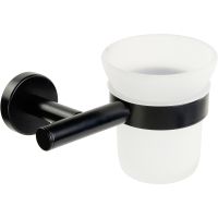 Стакан для зубных щеток Migliore Fortis 31755 Черный матовый — фото 1, Стаканы для зубных щеток