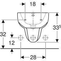 Биде Geberit Smyle 500.216.01.1 Белое — фото 2, Биде
