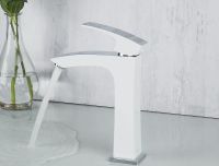 Товар: Смеситель для раковины Gappo G07 G1007-78 Белый Хром - фото 9 Смеситель для раковины Gappo G07 G1007-78 Белый Хром — фото 9, Смесители