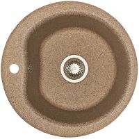 Кухонная мойка Aquaton Мида 51 1A712732MD270 Терракотовая — фото 1, Кухонные мойки