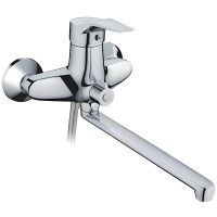 Смеситель для ванны Frap H63 F2263 универсальный Хром — фото 1, Смесители