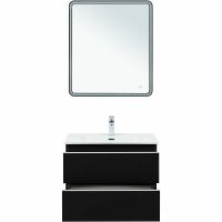 Товар: Тумба под раковину Aquanet Вега 70 329596 подвесная Черная матовая - фото 10 Тумба под раковину Aquanet Вега 70 329596 подвесная Черная матовая — фото 10, Мебель для ванной