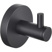 Крючок Schein Kahlo 9111MB Черный матовый — фото 1, Крючки для полотенец