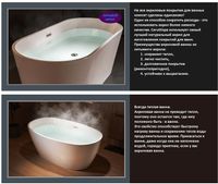 Акриловая ванна Ceruttispa Viva N 170x75 CT10864 без гидромассажа — фото 5, Акриловые ванны