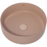 Раковина-чаша Abber Bequem 36 AC2108MBB Бежевая матовая — фото 2, Раковины накладные