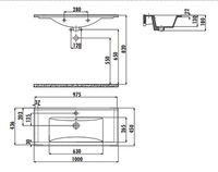 Товар: Тумба с раковиной Creavit Verti 100 VE0100.42.VV подвесная Орех - фото 7 Тумба с раковиной Creavit Verti 100 VE0100.42.VV подвесная Орех — фото 7, Мебель для ванной