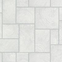 Обои Marburg Natural Opulence 33226 Винил на флизелине (0,7*10,05) Белый/Серый, Геометрия/Под дерево — фото 1, Обои для стен