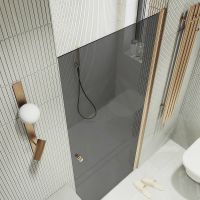 Товар: Душевая дверь Maybah Glass MGD-812-2 900x1980 на монопетле Бронза стекло графитовое - фото 4 Душевая дверь Maybah Glass MGD-812-2 900x1980 на монопетле Бронза стекло графитовое — фото 4, Душевые двери в нишу