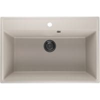 Кухонная мойка Ulgran Quartz Forte 760-02 Лен — фото 1, Кухонные мойки