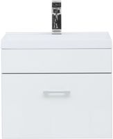 Тумба под раковину Aquanet Верона 50 207765 подвесная Белая — фото 2, Тумбы под раковину