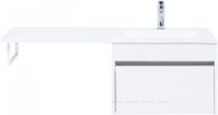 Тумба под раковину Aquanet Токио 120 подвесная Белая арт-236916 — фото 2, Тумбы под раковину