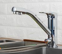 Товар: Смеситель для кухни Frap H04 F4304 Хром - фото 6 Смеситель для кухни Frap H04 F4304 Хром — фото 6, Смесители