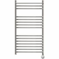 Электрический полотенцесушитель Point Альфа PN05150SPE П14 500x1000 с полкой левый/правый Хром — фото 1, Электрические полотенцесушители