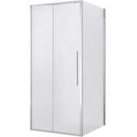 Душевой уголок Niagara Nova 110х90 NG-65-11CH-CH90-34 профиль Хром стекло шиншилла — фото 1, Душевые уголки