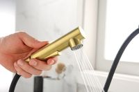 Смеситель для кухни Paulmark Neo Ne214419-SBG Светлое брашированное золото — фото 13, Смесители для кухни