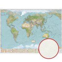Фреска Ortograf Карты мира 33838 Фактура флок FLK Флизелин (3,8*2,7) Голубой/Зеленый, Карты — фото 1, Фрески