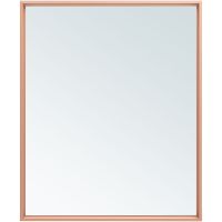 Зеркало Allen Brau Liberty 70 1.330013.60 с подсветкой Медь браш с сенсорным выключателем — фото 3, Зеркала в ванную комнату