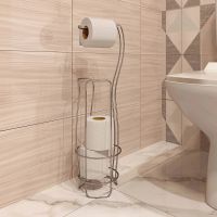 Напольная стойка DIWO Смоленск П16070 Хром — фото 2, Стойки - набор держателей