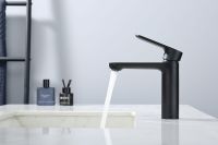 Смеситель для раковины Splenka S222.10.06 Черный матовый — фото 3, Смесители для раковины