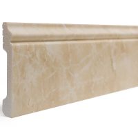 Плинтус Decor-Dizayn 005-10 2400x13x79 мм — фото 1, Плинтуса напольные