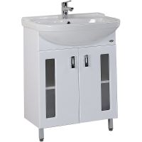 Тумба под раковину Onika Кристалл 60.18 106123 Белая — фото 1, Тумбы под раковину